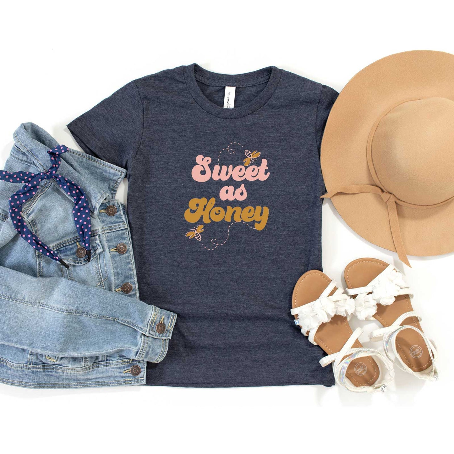 Sweet As Honey | Youth Short Sleeve Crew Neck