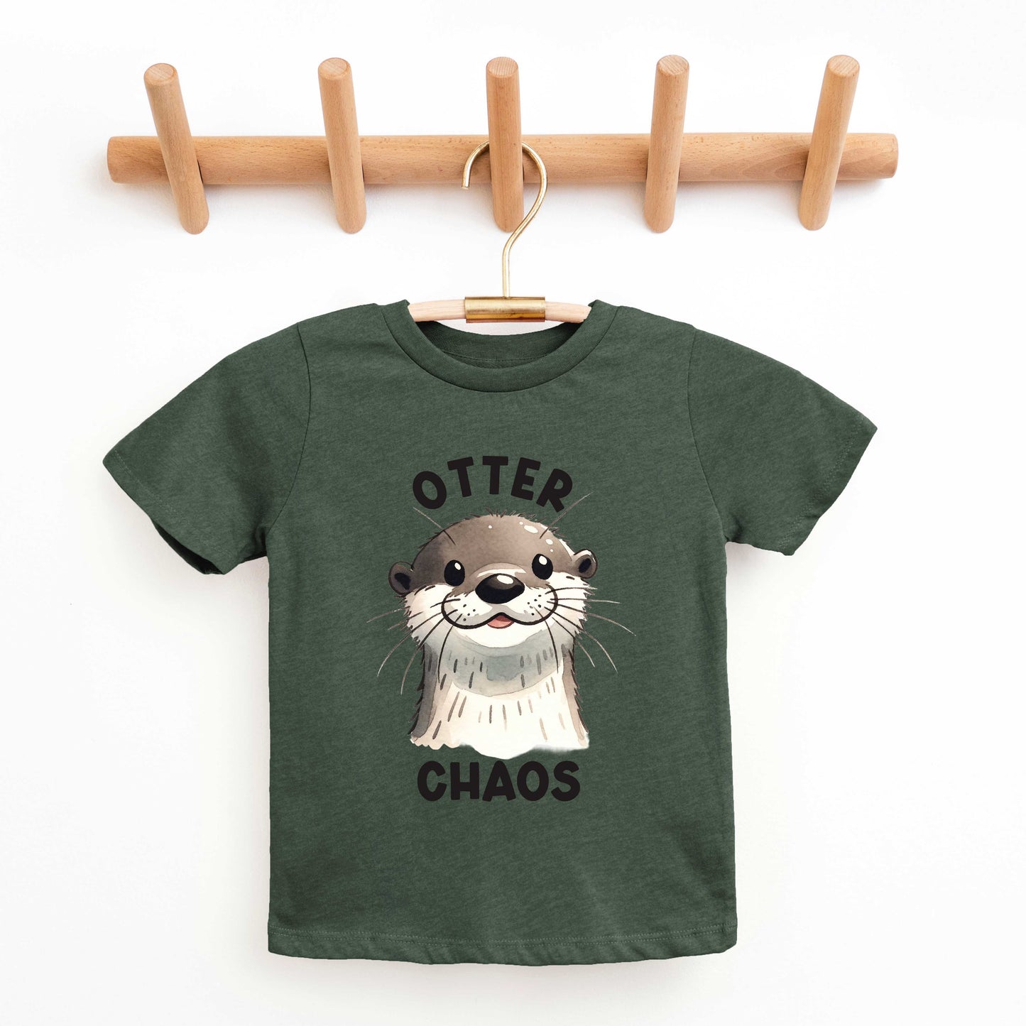Otter Chaos | Toddler Graphic Short Sleeve Tee