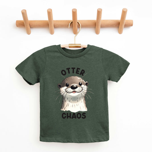 Otter Chaos | Youth Graphic Short Sleeve Tee