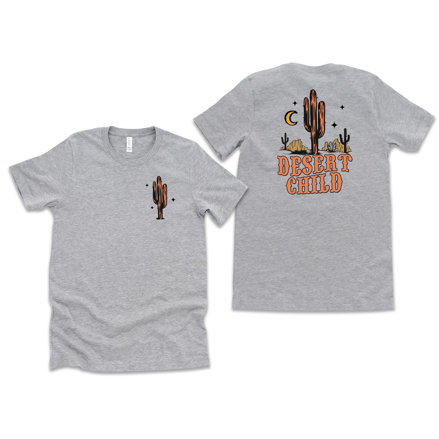 Desert Child | Front & Back Short Sleeve Graphic Tee