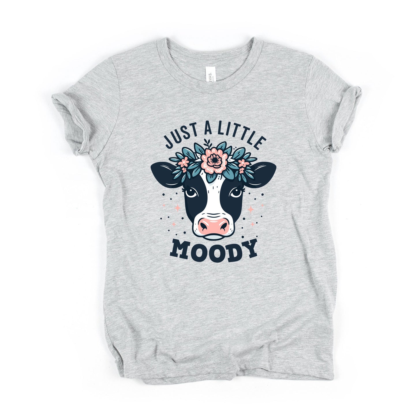 A Little Moody | Toddler Graphic Short Sleeve Tee