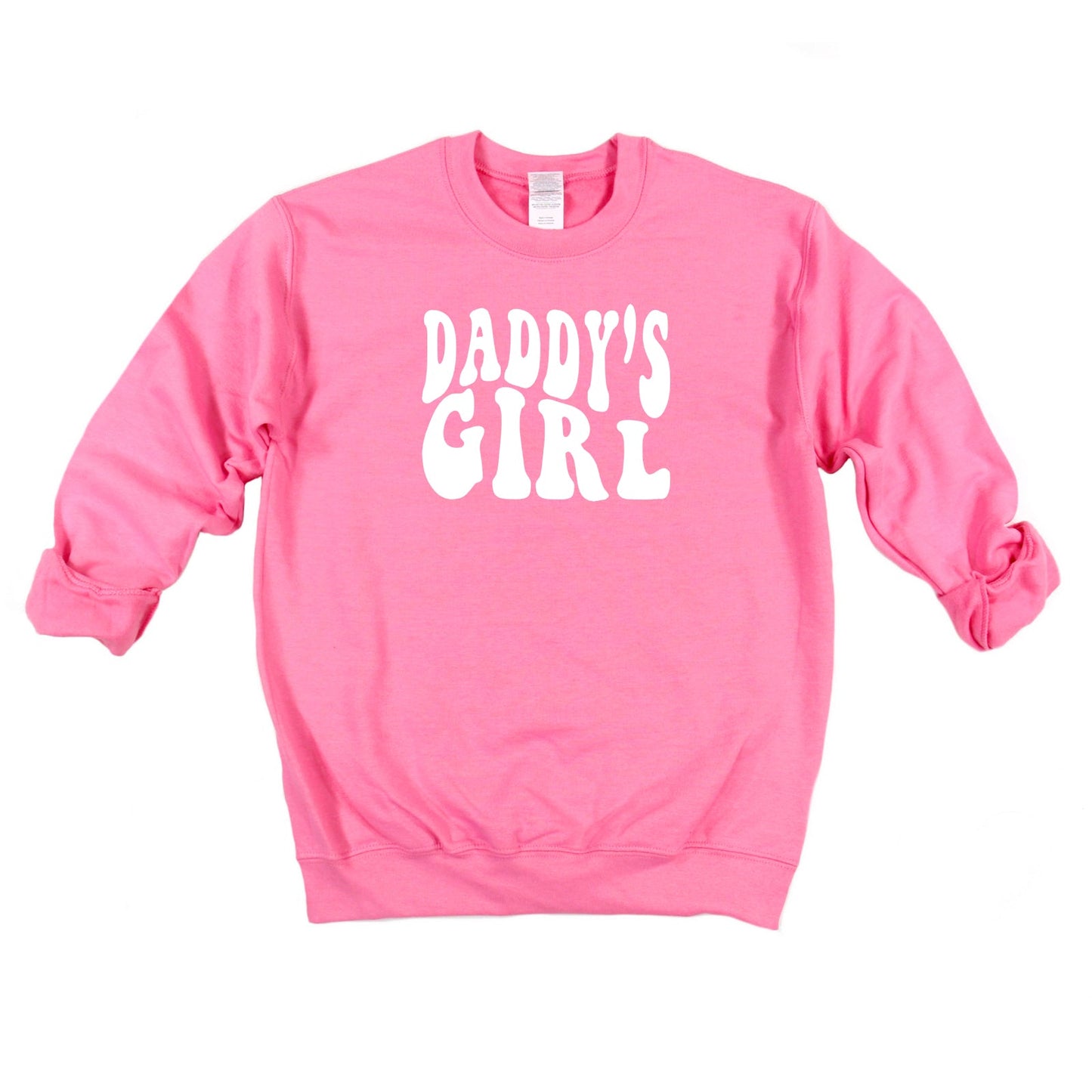 Daddy's Girl Wavy | Youth Sweatshirt