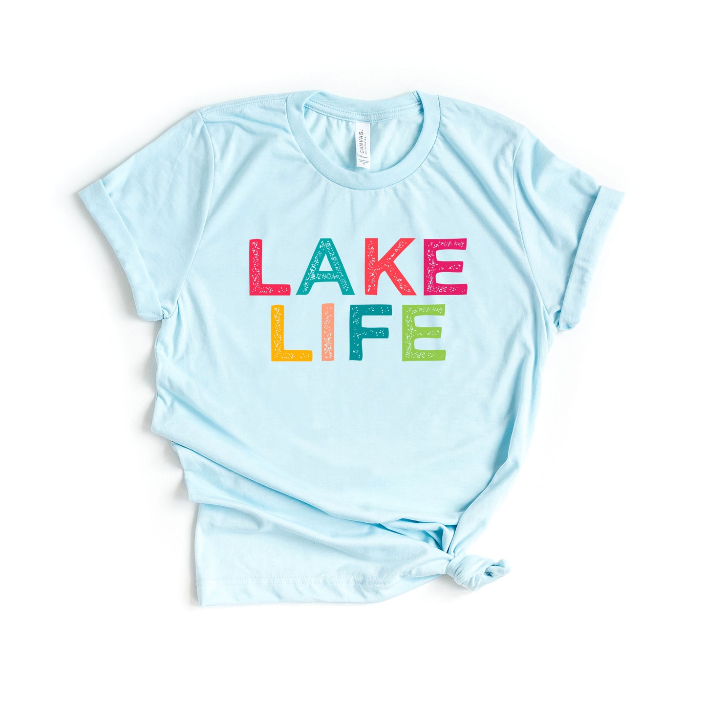 Lake Life Colorful | Short Sleeve Graphic Tee