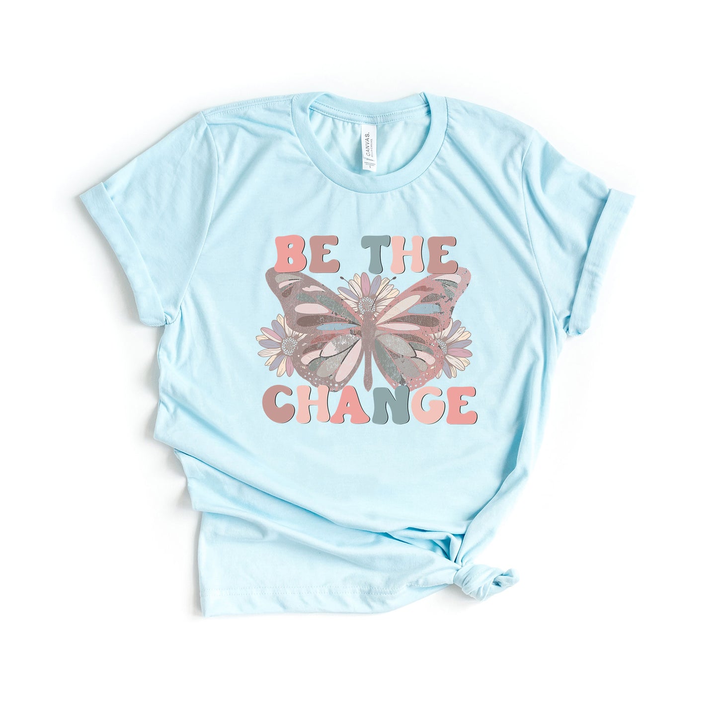 Be The Change Butterfly | Short Sleeve Graphic Tee