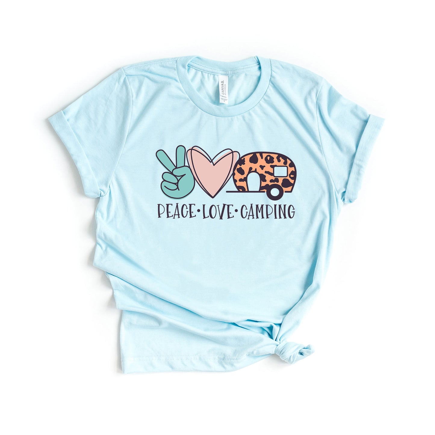 Peace Love Camping | Short Sleeve Graphic Tee