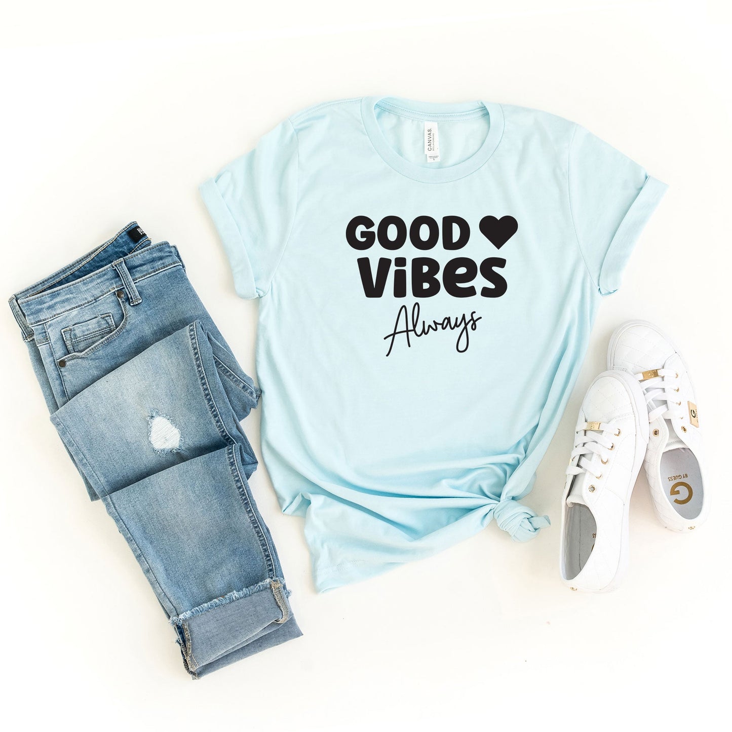 Good Vibes Always | Short Sleeve Graphic Tee