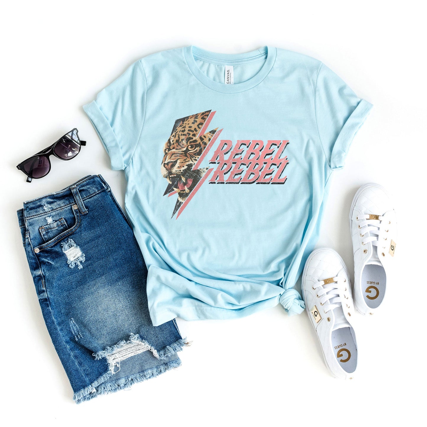 Rebel Cheetah | Short Sleeve Graphic Tee