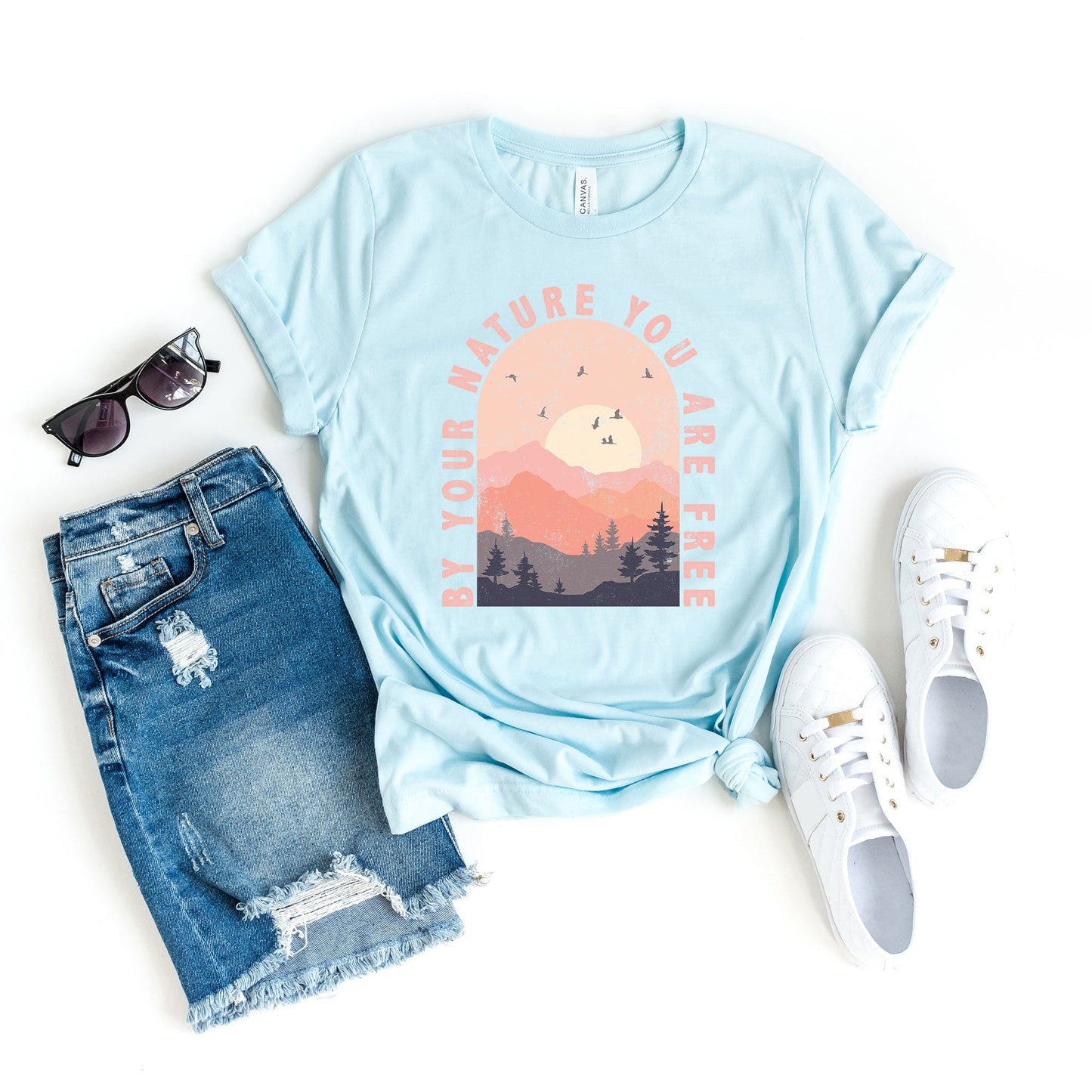 By Your Nature You Are Free | Short Sleeve Graphic Tee