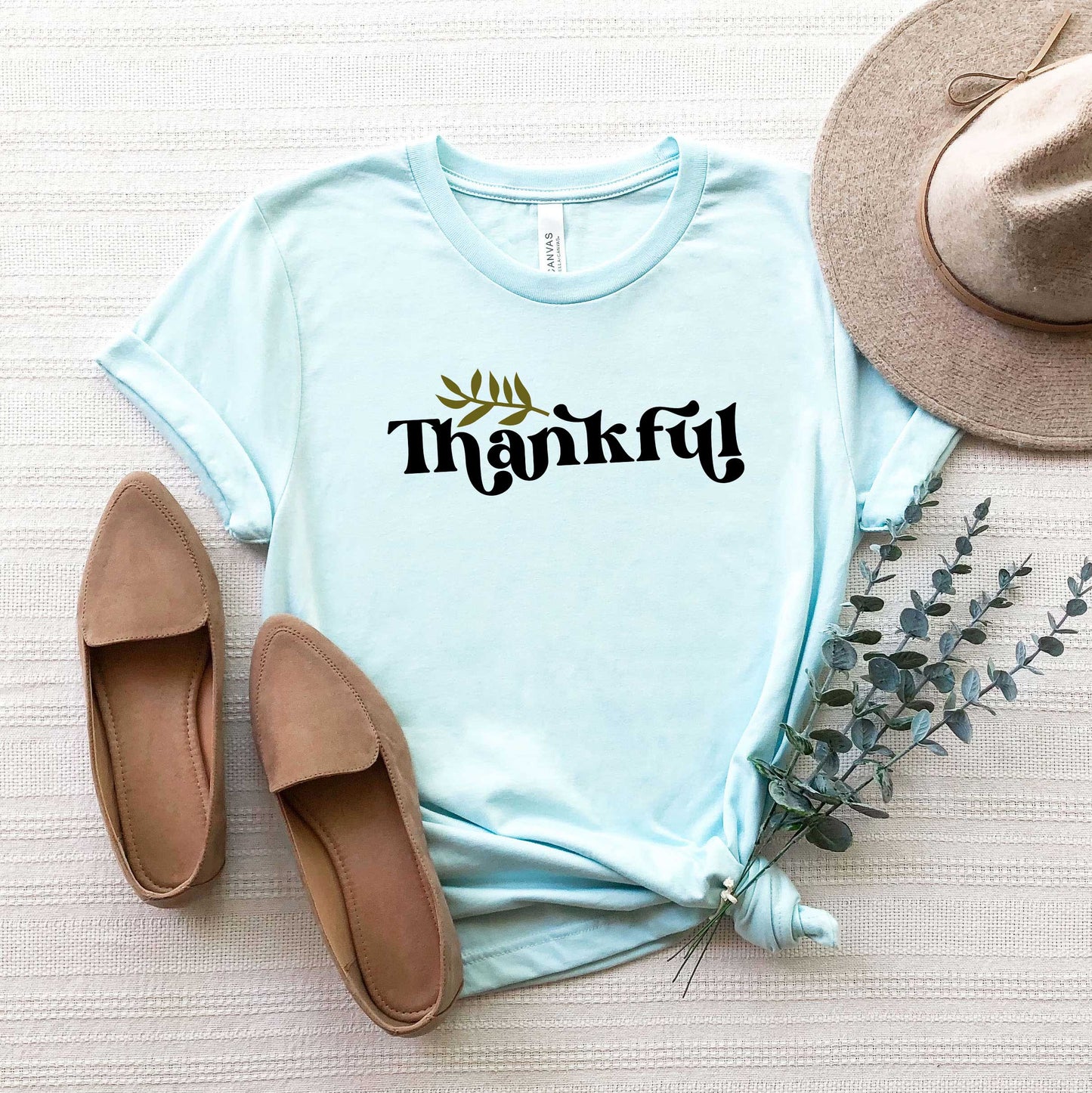 Thankful Leaf | Short Sleeve Graphic Tee