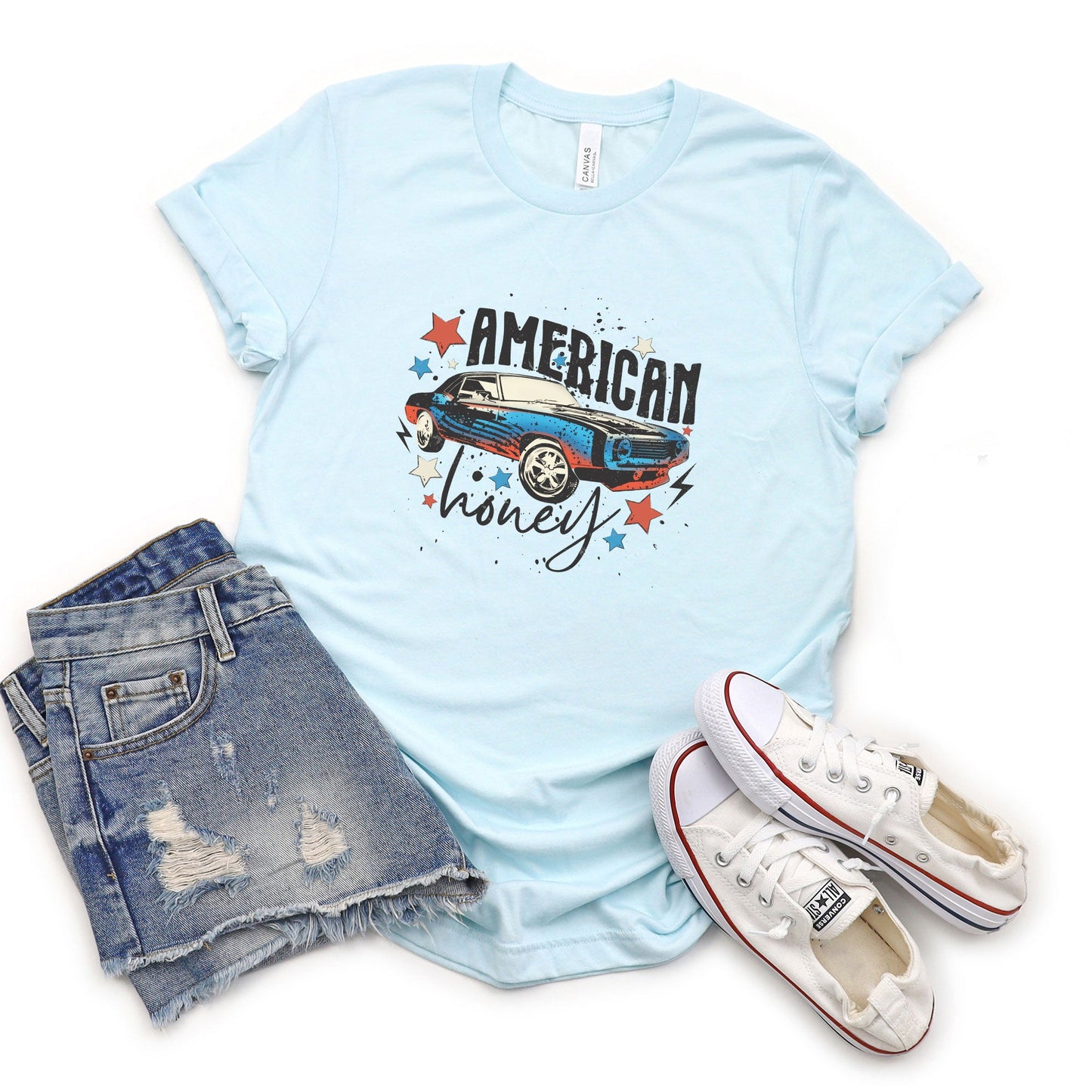 American Honey Car | Short Sleeve Graphic Tee