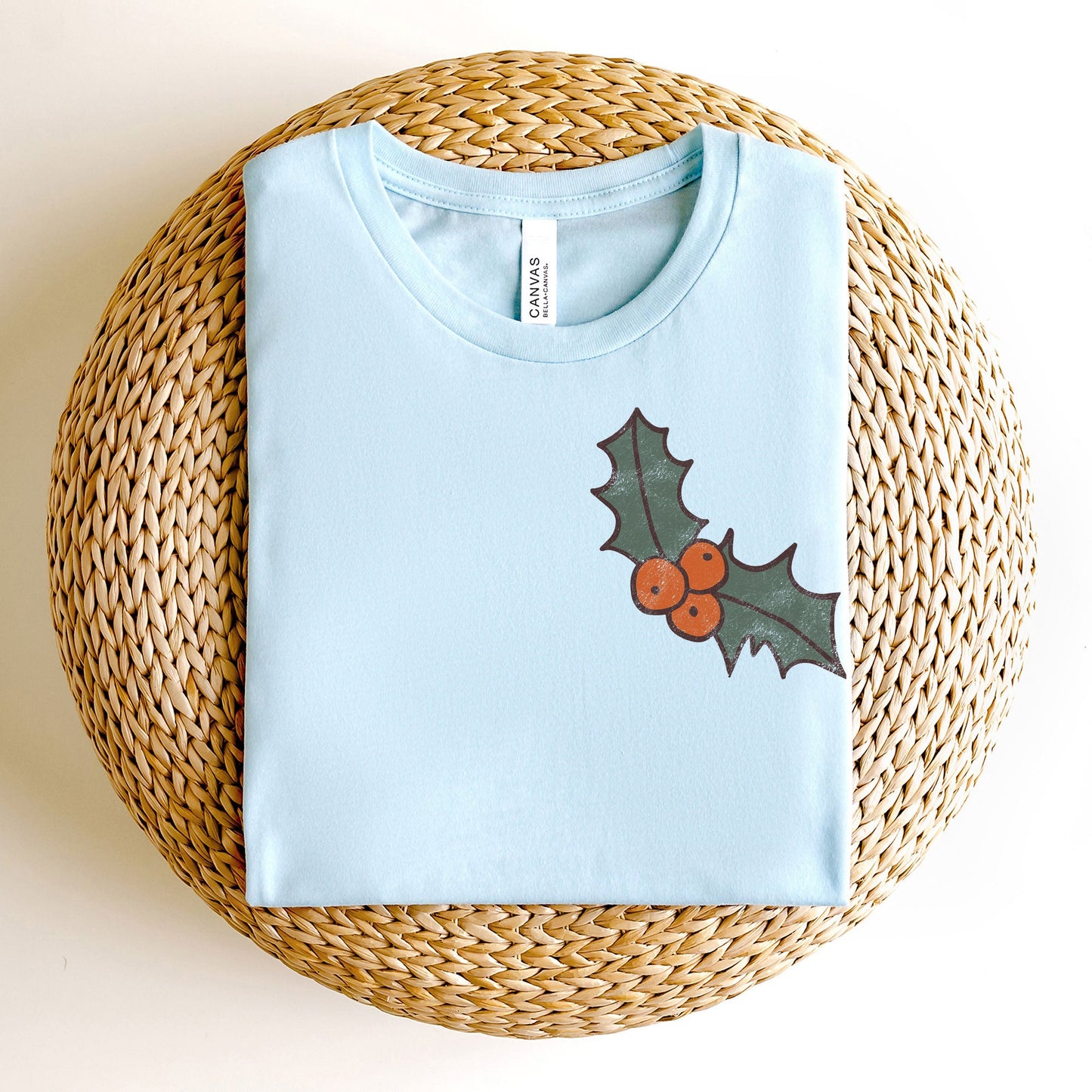 Retro Ho Ho Ho | Front & Back Short Sleeve Graphic Tee