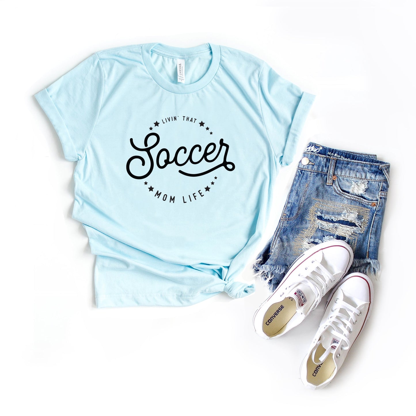 Livin' That Soccer Mom Life | Short Sleeve Graphic Tee