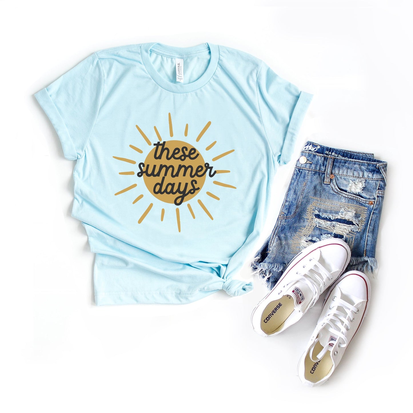 These Summer Days Sun | Short Sleeve Graphic Tee