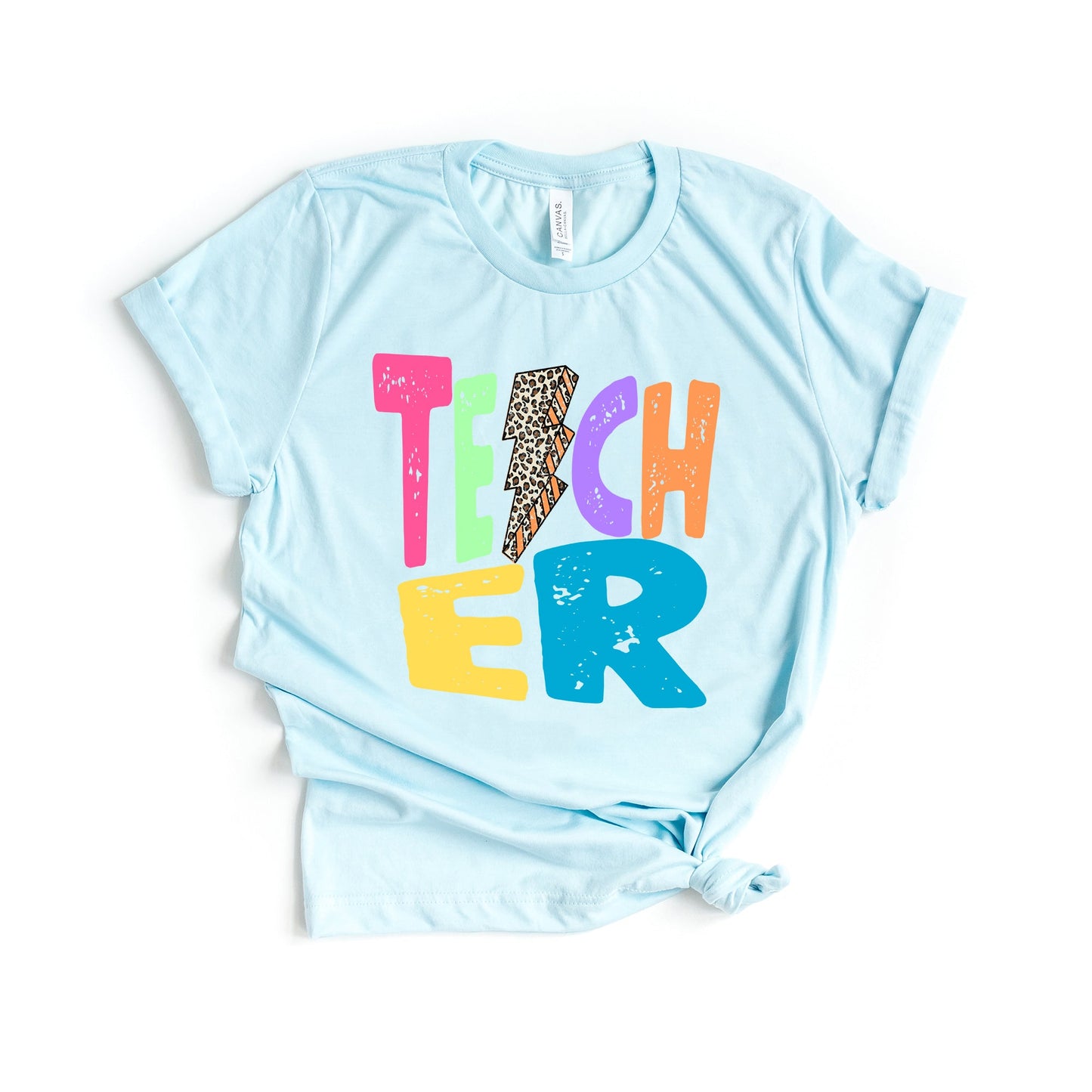 Teacher Lightning Bolt | Short Sleeve Graphic Tee