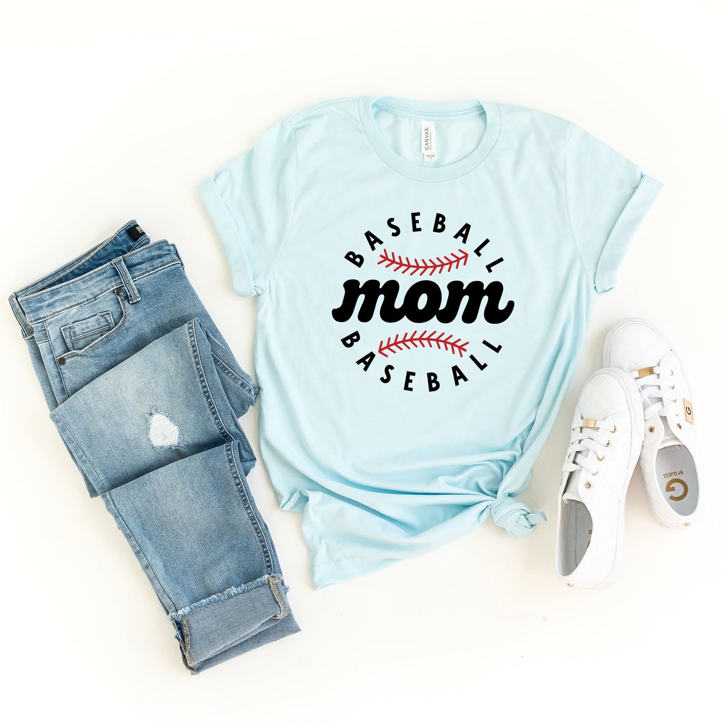 Baseball Mom Baseball | Short Sleeve Graphic Tee