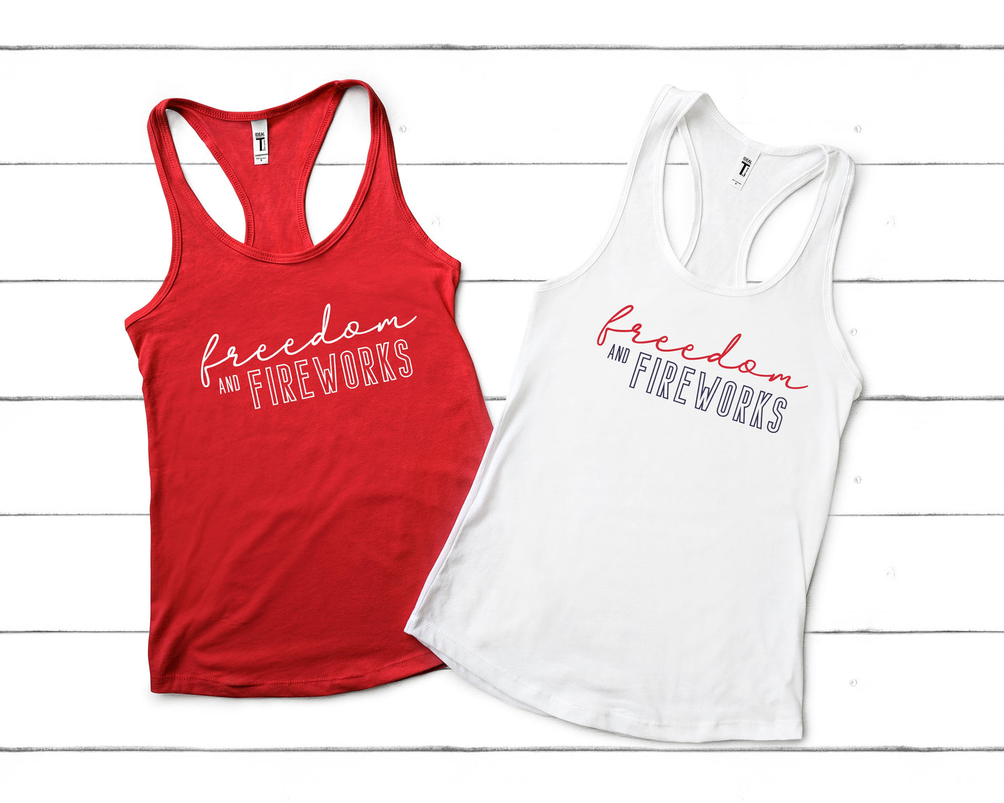 Freedom and Fireworks | Raceberback Tank