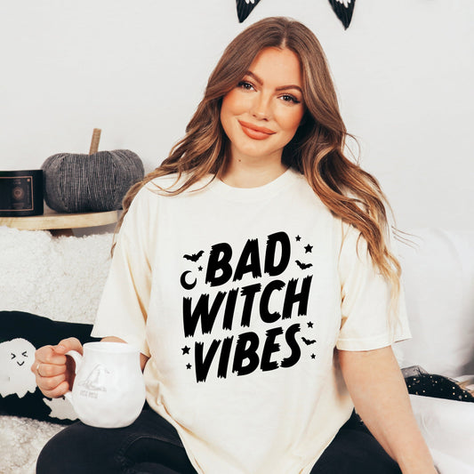 Bad W Vibes Moon | Garment Dyed Tee