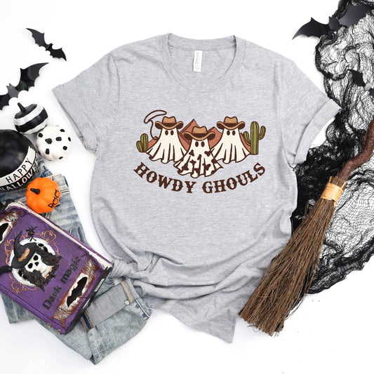 Howdy Ghouls Trio | Short Sleeve Crew Neck