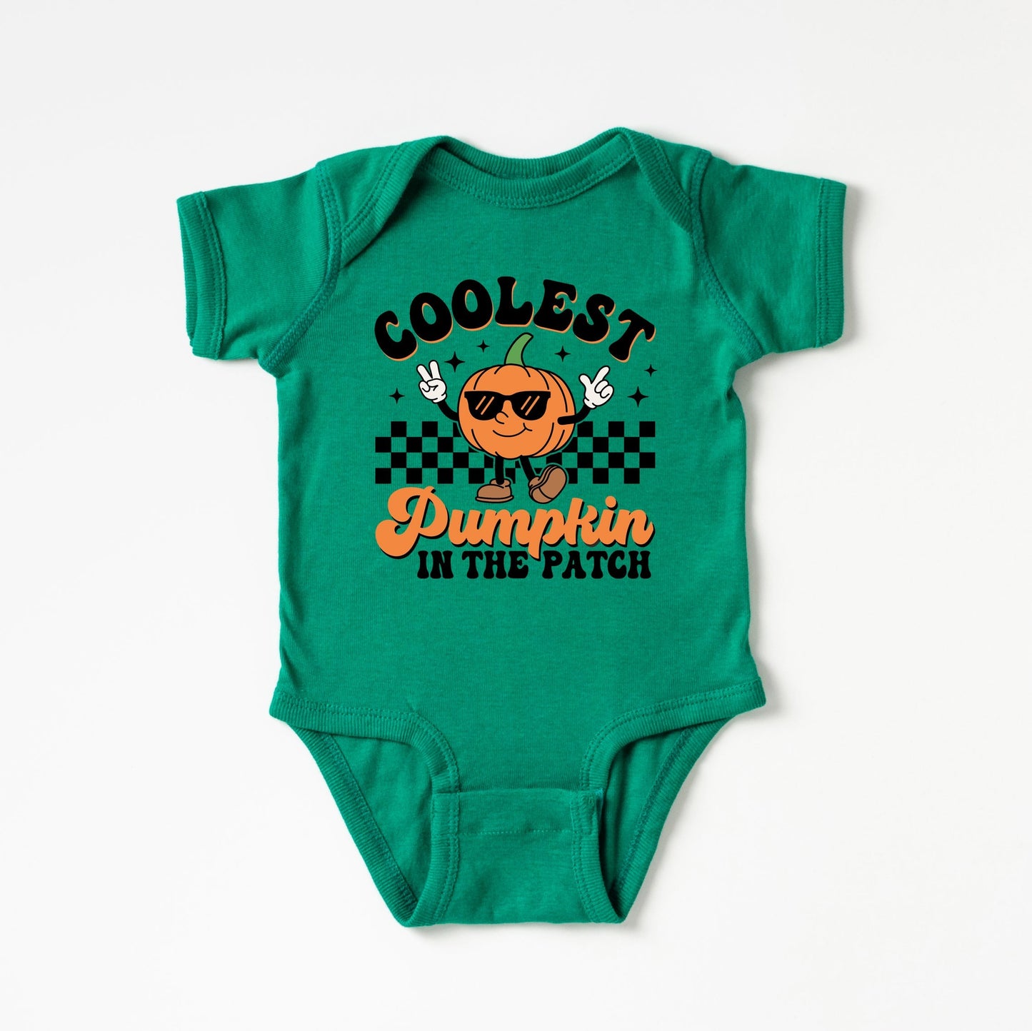 Coolest Pumpkin In The Patch | Baby Graphic Short Sleeve Bodysuit