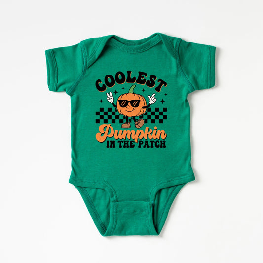 Coolest Pumpkin In The Patch | Baby Graphic Short Sleeve Bodysuit