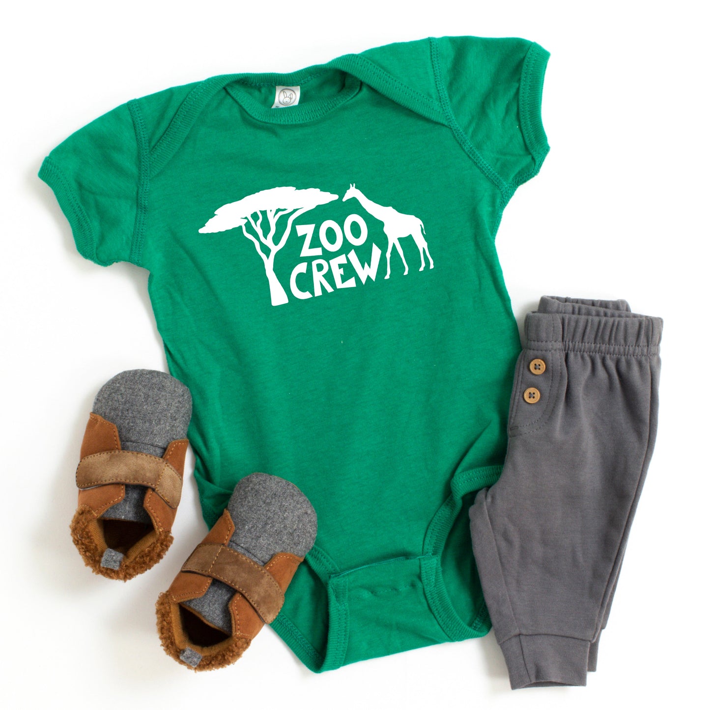 Zoo Crew | Baby Graphic Short Sleeve Bodysuit