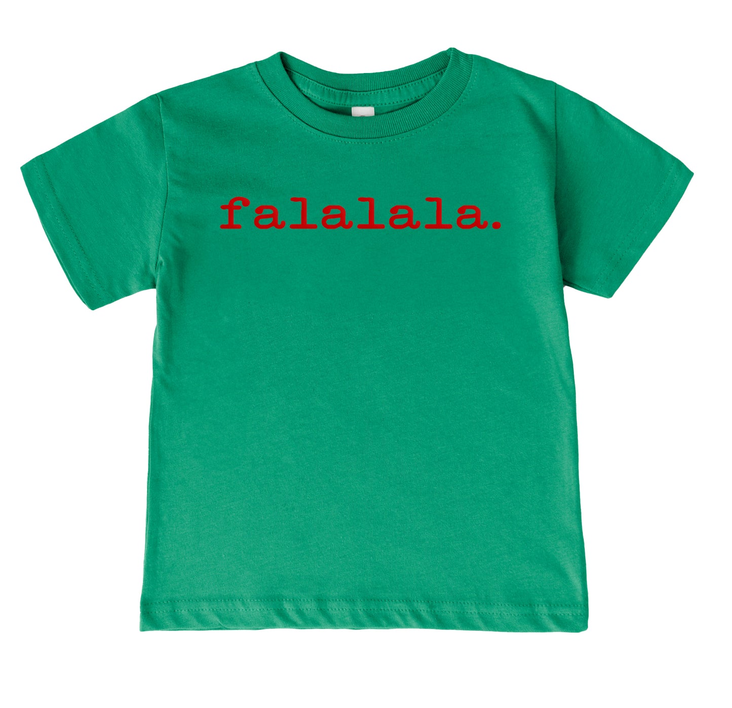 Fa La La Puff Print | Youth Graphic Short Sleeve Tee