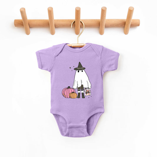Ghost Witch | Baby Graphic Short Sleeve Bodysuit