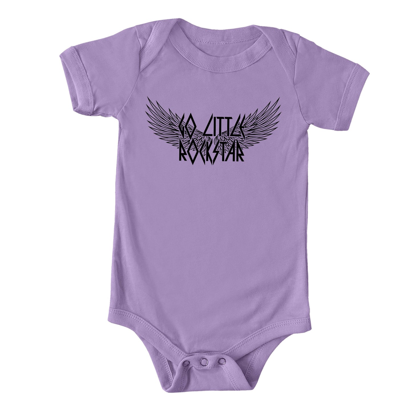 Go Little Rockstar | Baby Graphic Short Sleeve Bodysuit