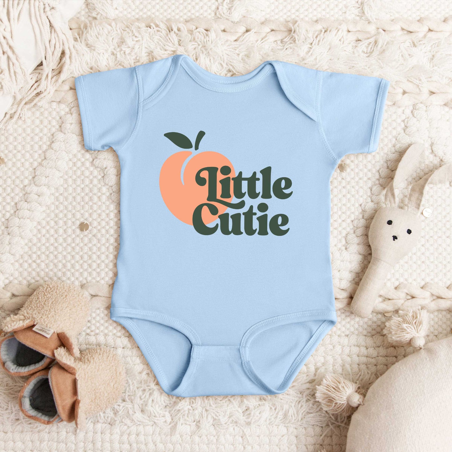 Little Cutie | Baby Graphic Short Sleeve Bodysuit
