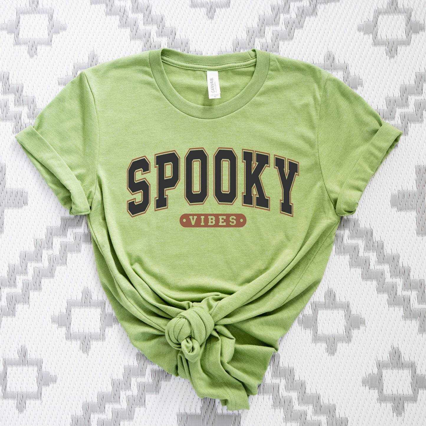 Varsity Spooky Vibes | Short Sleeve Graphic Tee