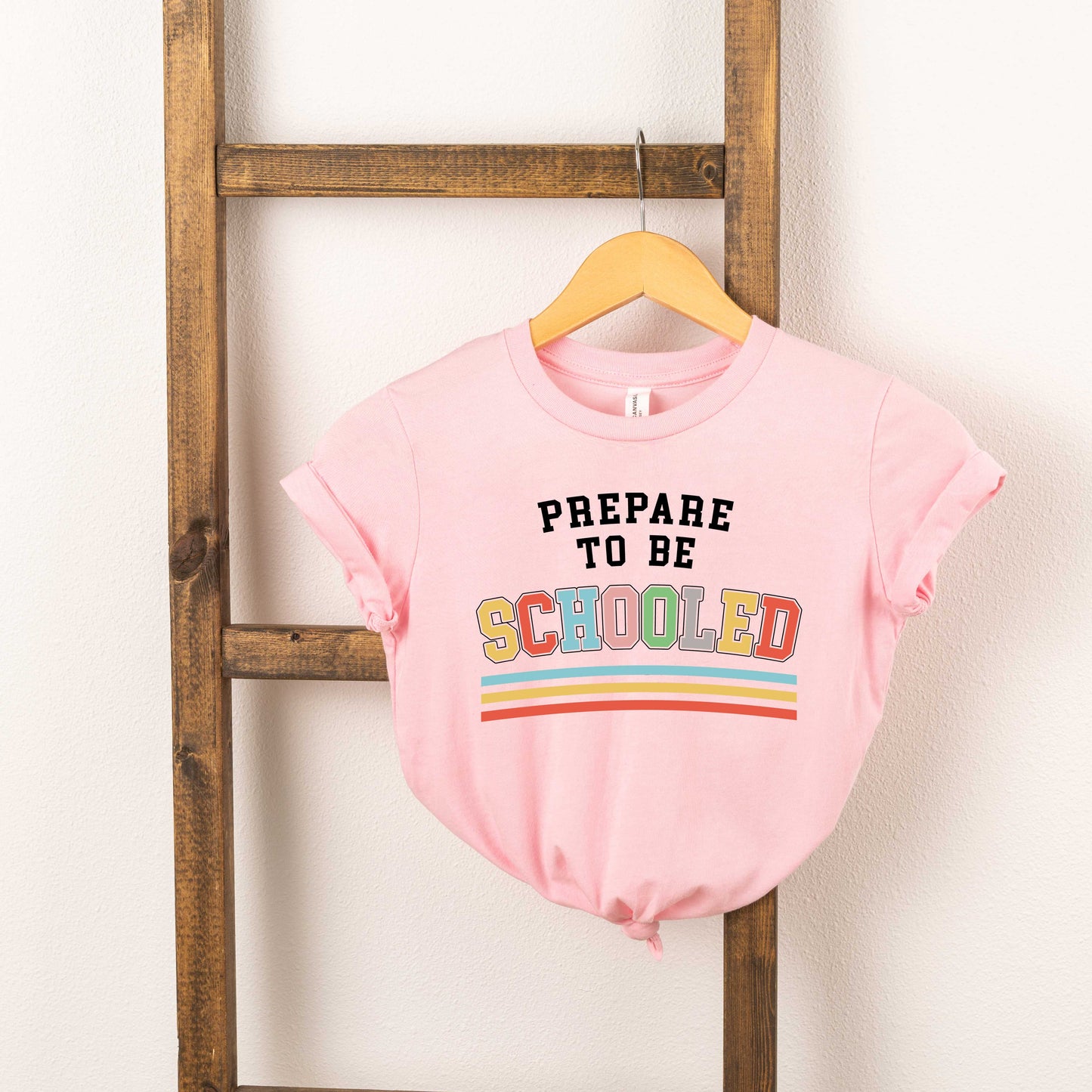 Prepare To Be Schooled | Youth Graphic Short Sleeve Tee