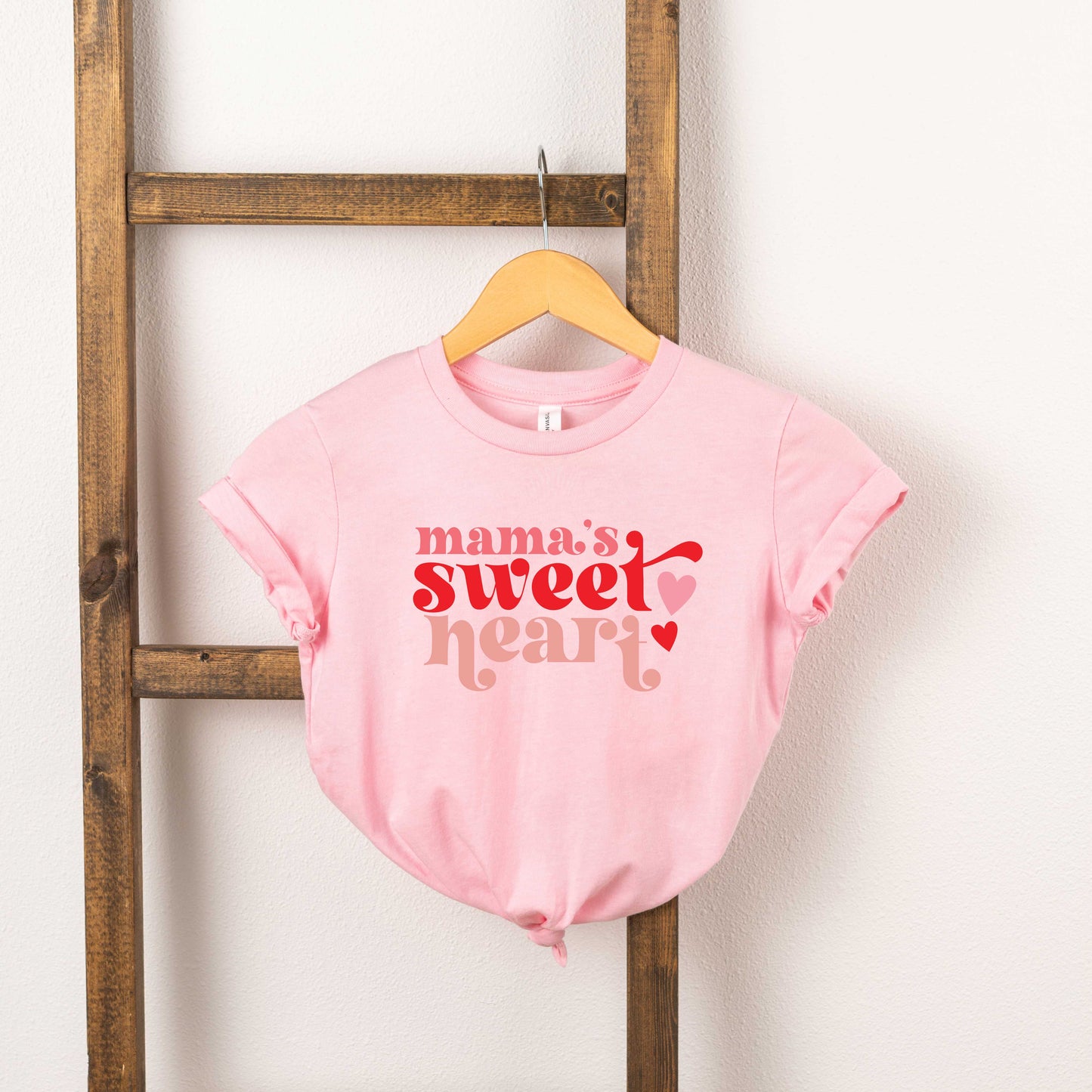 Pink Sweet Heart | Youth Short Sleeve Graphic Tee