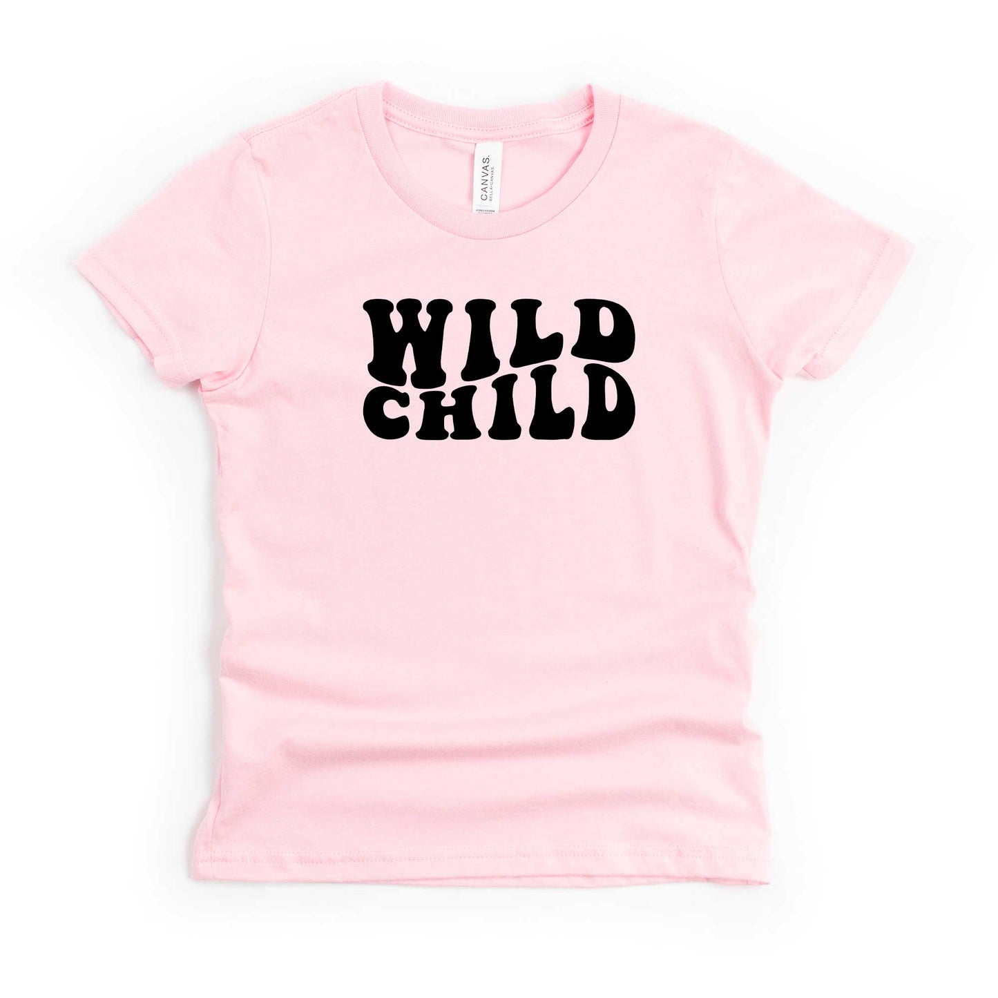 Wild Child Wavy | Youth Short Sleeve Crew Neck