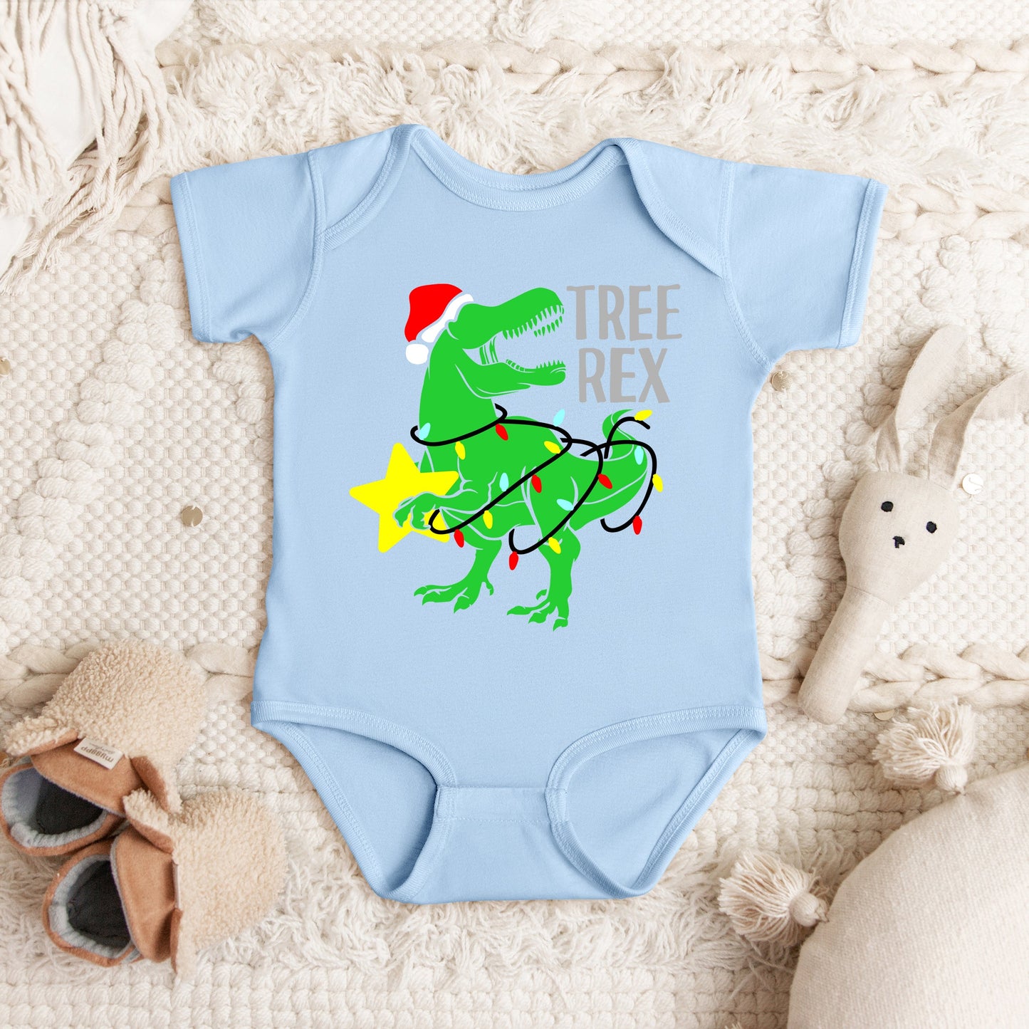 Tree Rex | Baby Graphic Short Sleeve Bodysuit