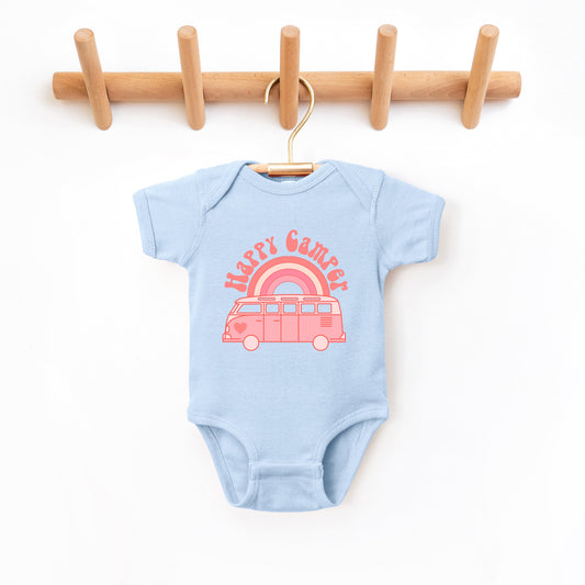 Happy Camper Van | Baby Graphic Short Sleeve Bodysuit