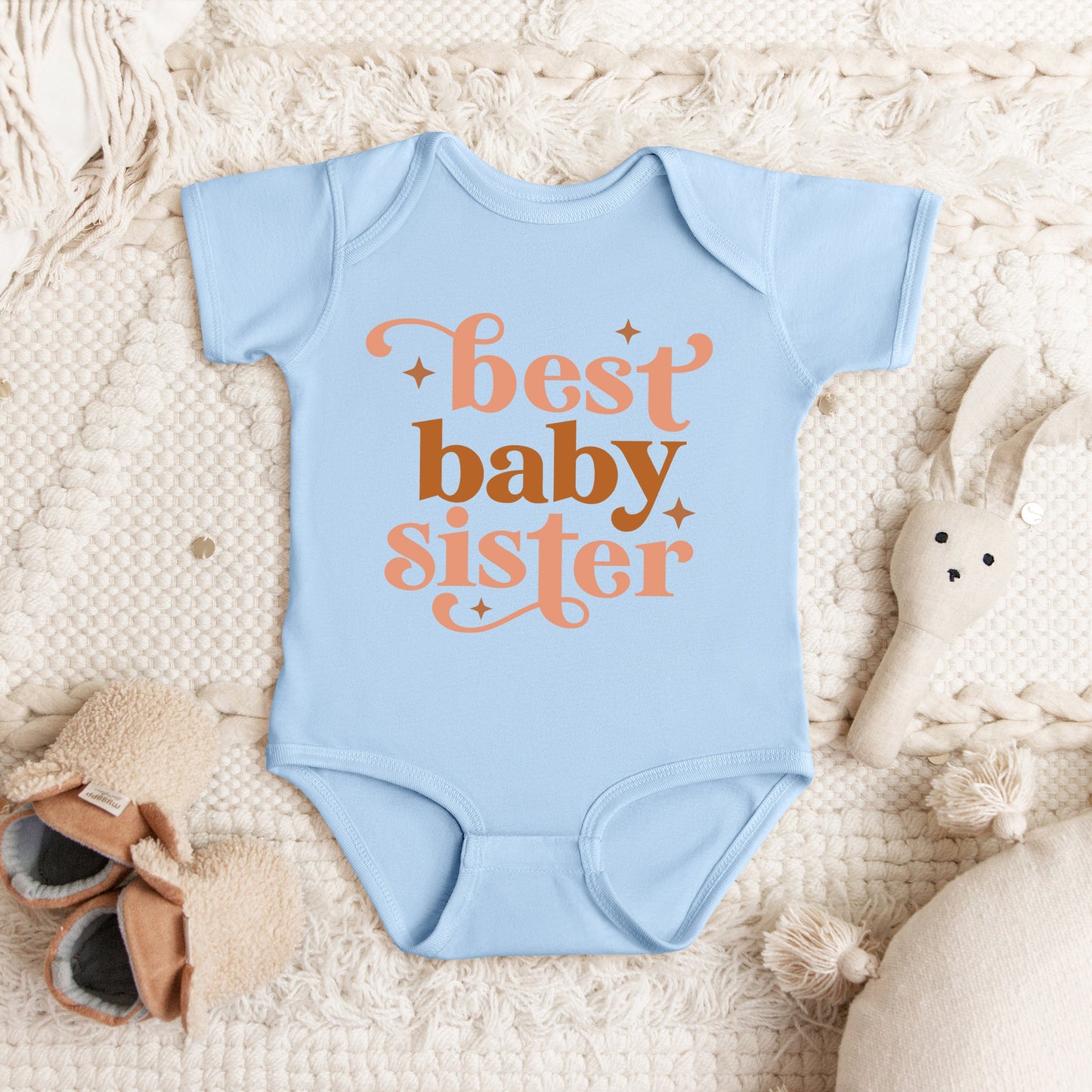 Best Baby Sister | Baby Graphic Short Sleeve Bodysuit