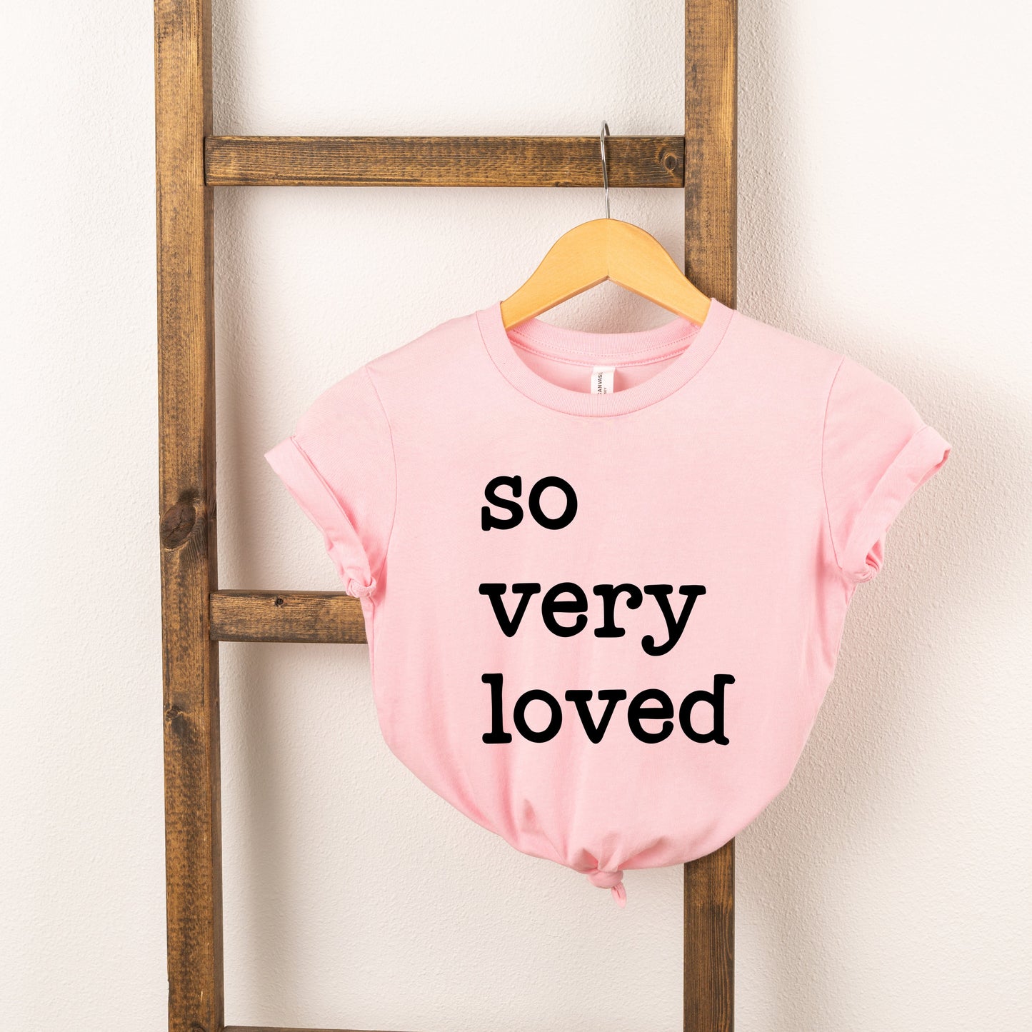 So Very Loved | Toddler Short Sleeve Crew Neck