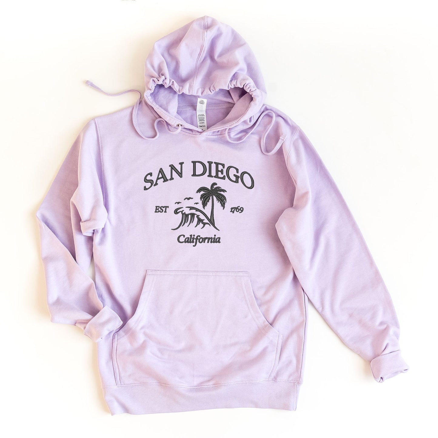 Embroidered San Diego | Hoodie