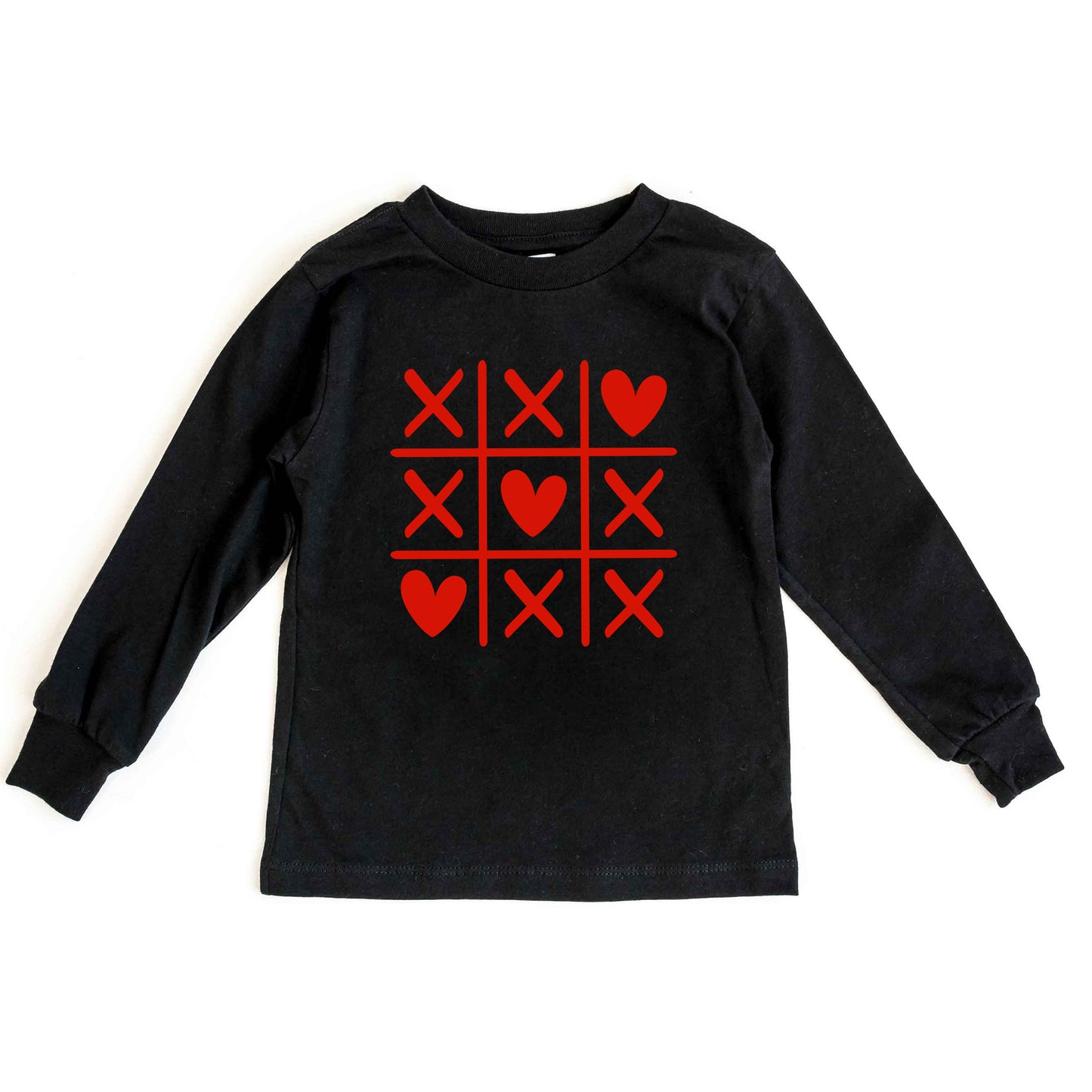 Tic Tac Heart | Youth Graphic Long Sleeve Tee