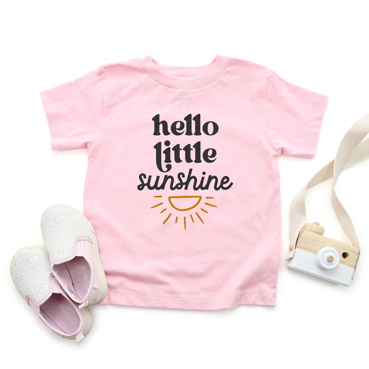 Hello Little Sunshine | Youth Graphic Short Sleeve Tee