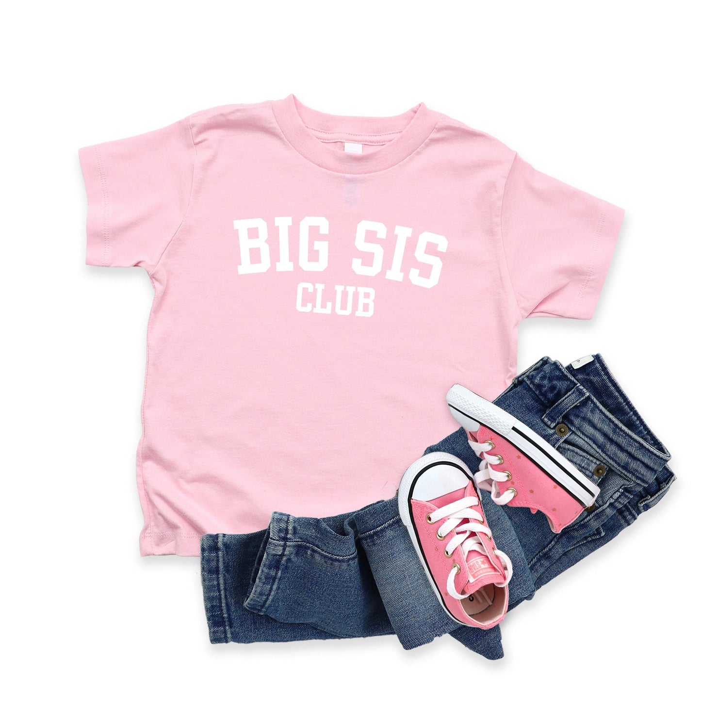 Big Sis Club | Toddler Graphic Short Sleeve Tee