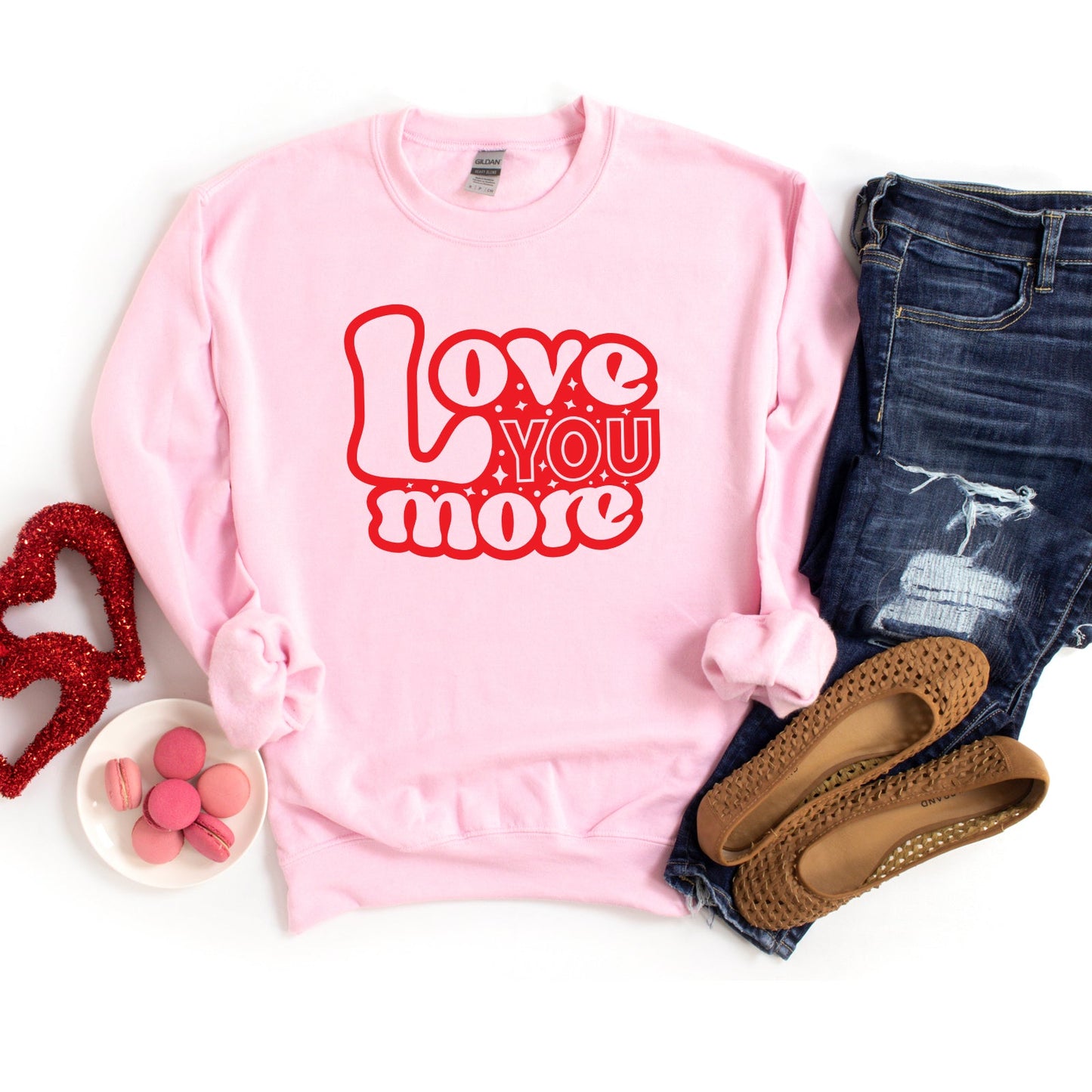 Love You More Bubbles | Sweatshirt