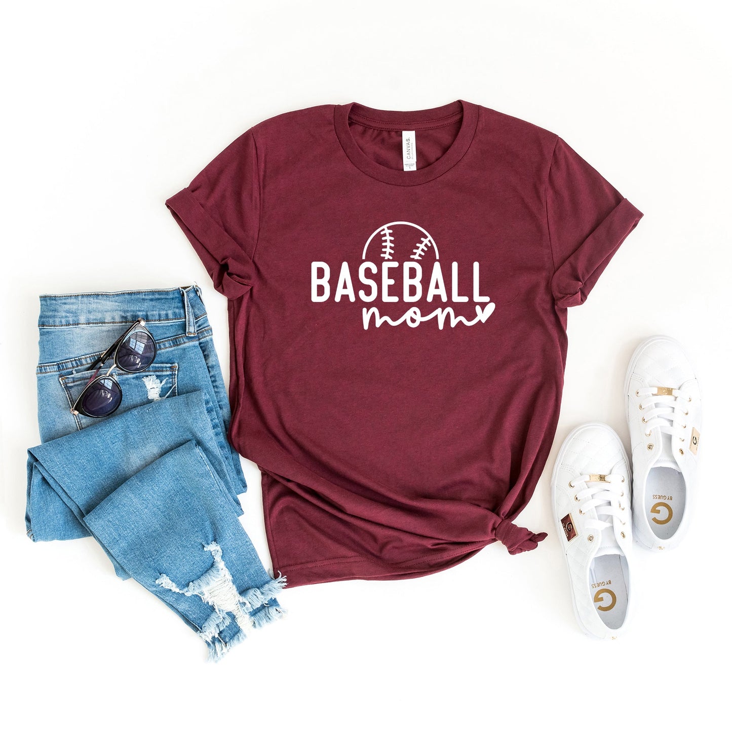 Baseball Mom Ball | Short Sleeve Graphic Tee