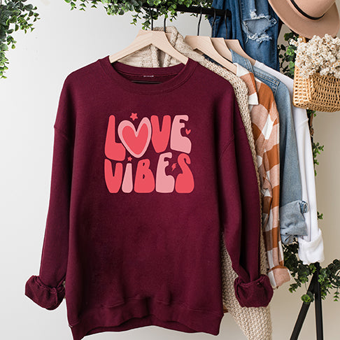 Love Vibes Stars | Sweatshirt