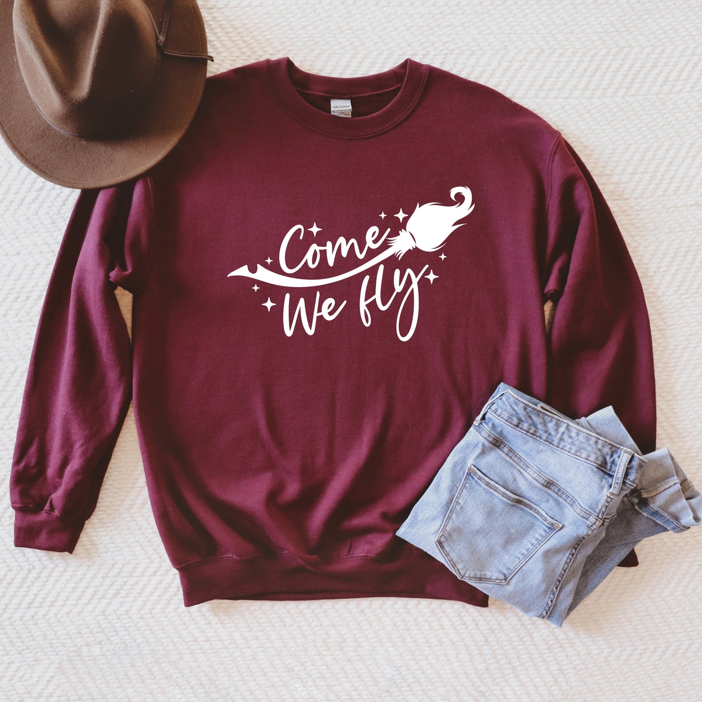 Come We Fly Broom | Sweatshirt