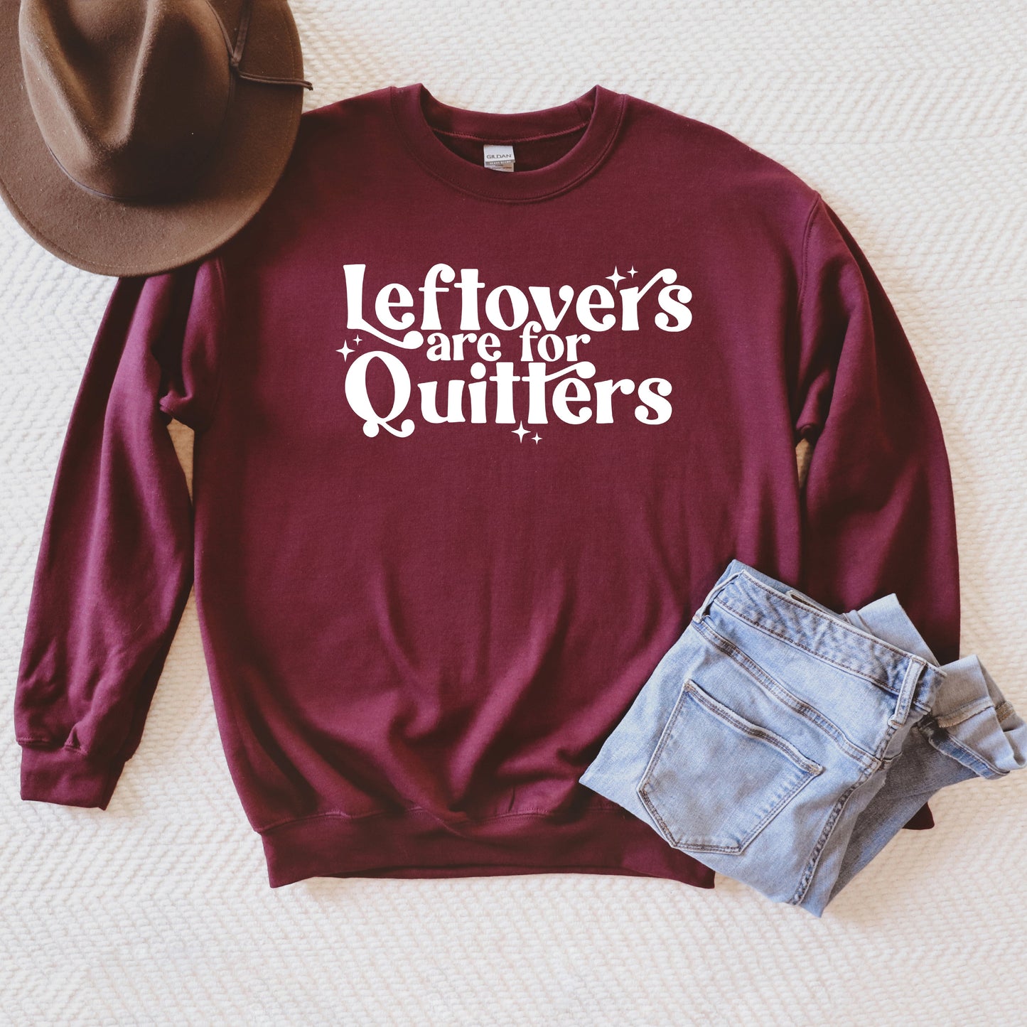 Leftovers Are For Quitters Stars | Sweatshirt