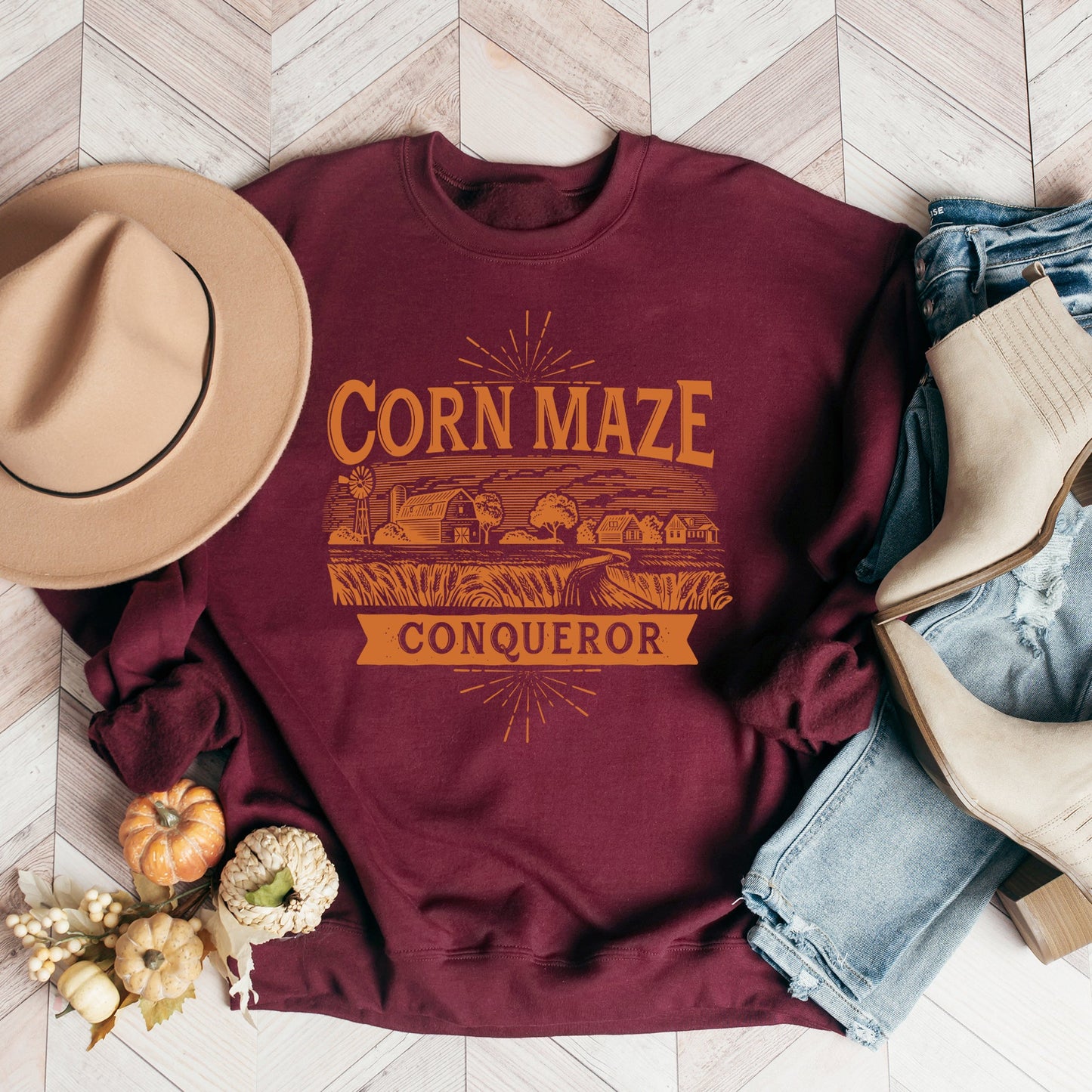 Corn Maze Conqueror | Sweatshirt