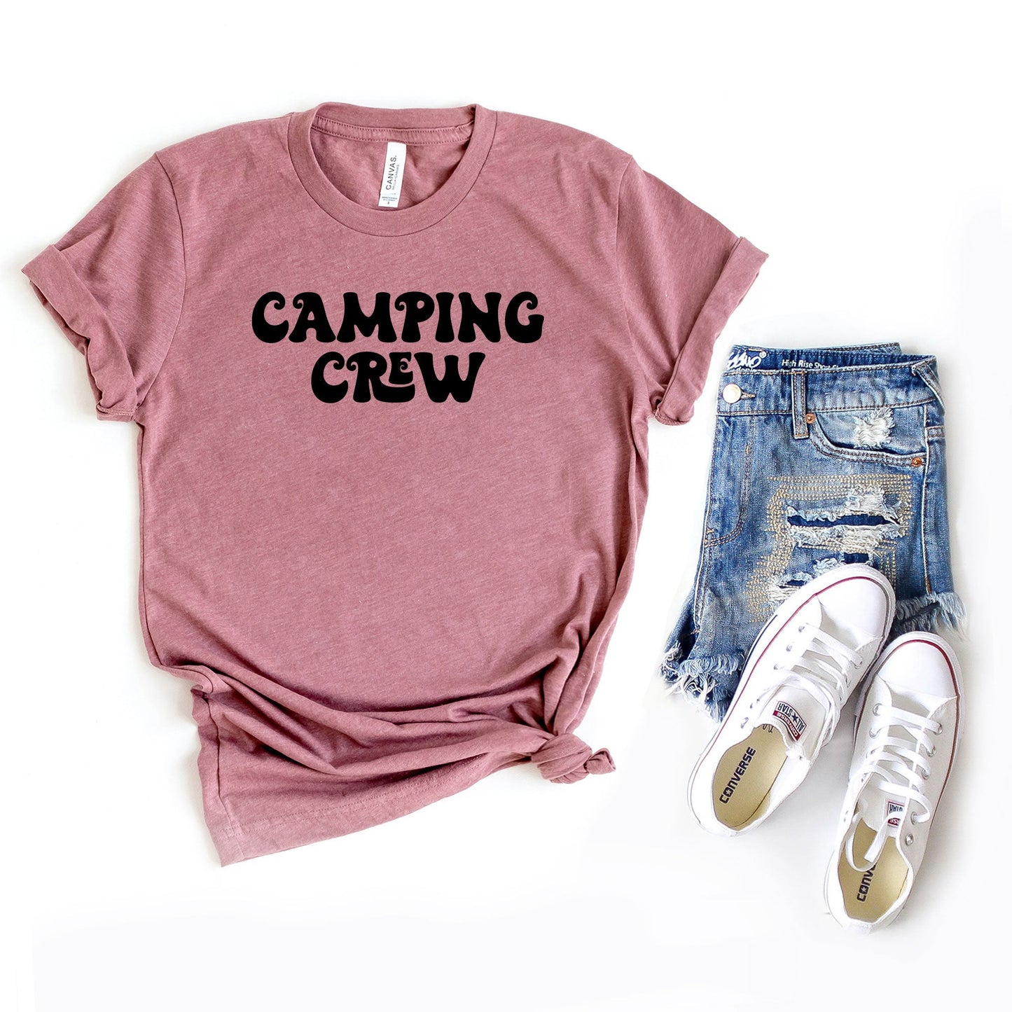 Camping Crew Retro | Short Sleeve Graphic Tee