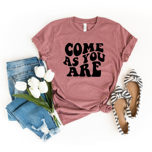 Come As You Are Wavy | Short Sleeve Graphic Tee