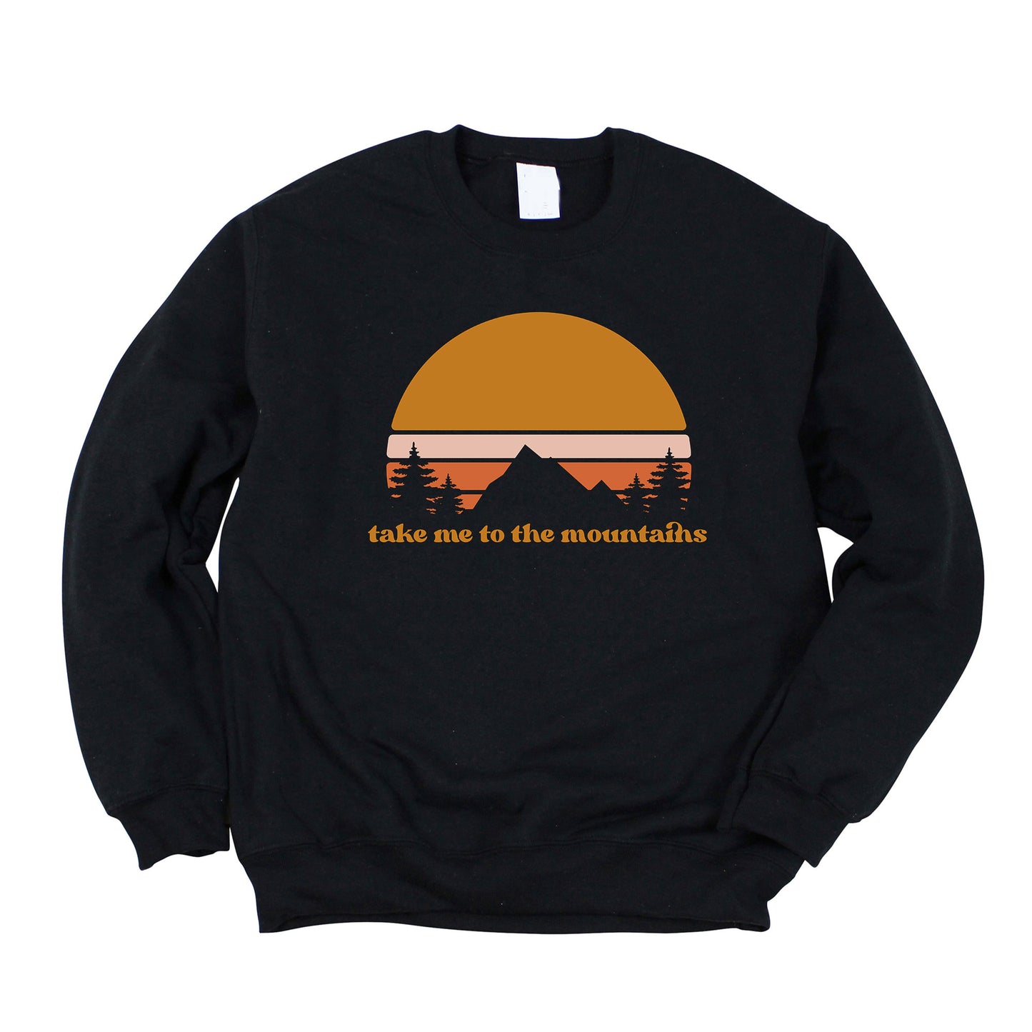 Take Me To The Mountains Sunset | Sweatshirt